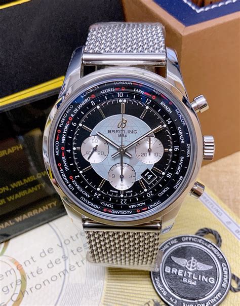 breitling transocean unitime price